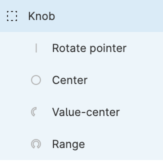 knob settings